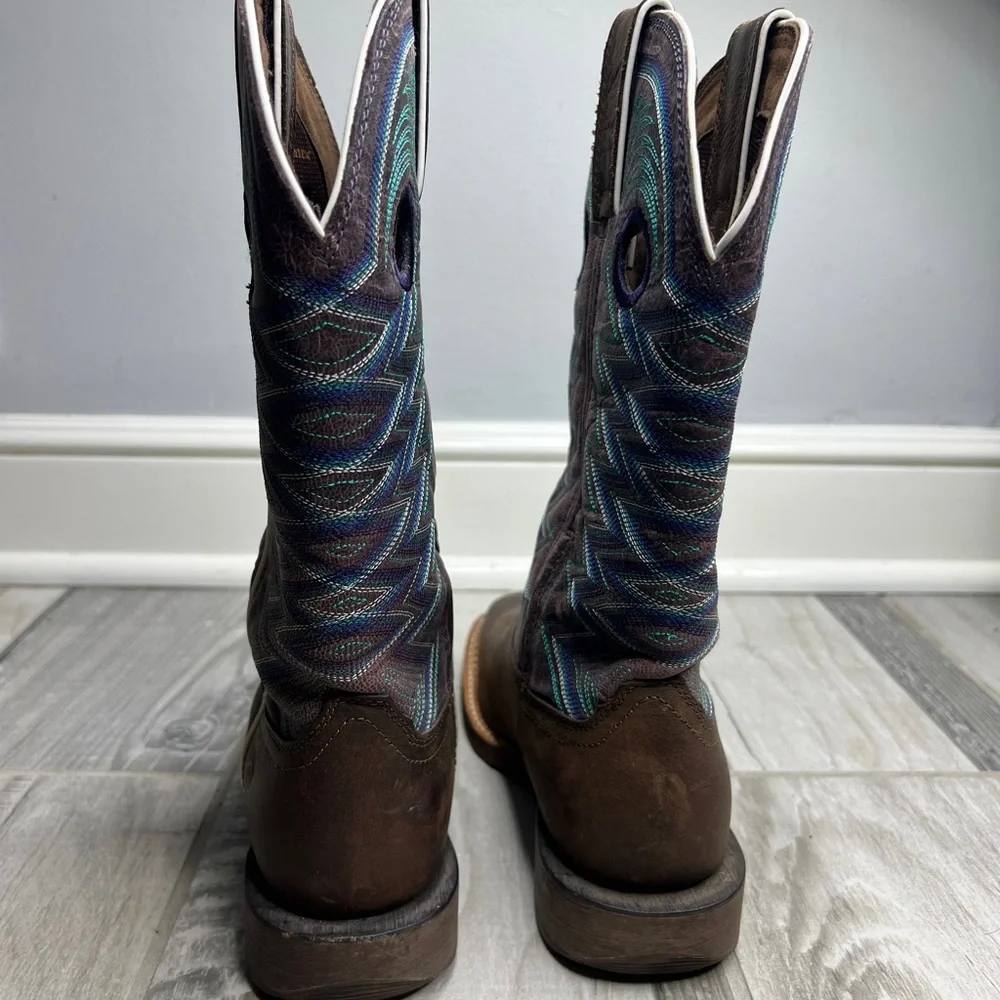 DURANGO WOMEN'S LADY REBEL AMETHYST WESTERN PERFORMANCE BOOTS - BROAD SQUARE TOE